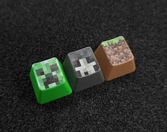 Gaming Keycaps R4 1x1 (Non Backlit) | Keycaps for Mechanical Keyboard | Gaming Keyboard Keycaps | Gift For Him | Christmas Gift