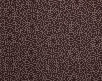 Jacquard jersey, Tulip brown, EDURSDOTTER