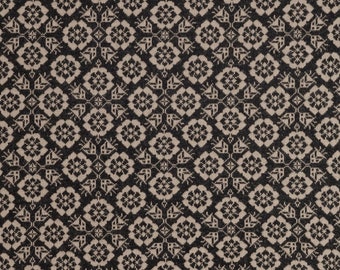 Jacquard jersey, Florina black/beige, EDURSDOTTER