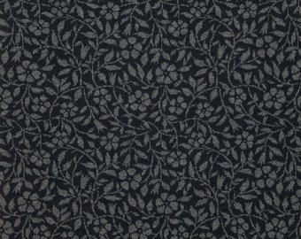 Jacquard Jersey, Vinca schwarz/grau, EDURSDOTTER