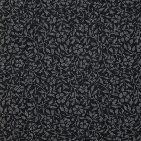 Jacquard Jersey, Vinca schwarz/grau, EDURSDOTTER