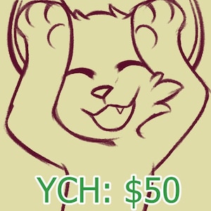 Animated Carameldansen YCH/ Furry/ Custom animation/ YCH