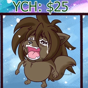 Custom Chopper Crying meme YCH/ Furry/ Benutzerdefinierte Kunst / YCH