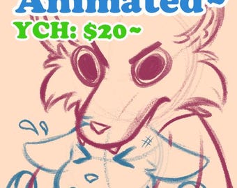 Animated Bite YCH/Furry/Custom animation/Emote/YCH