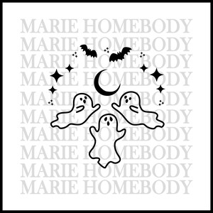 spooky ghost halloween file~.svg, .png, .jpg, .pdf, .