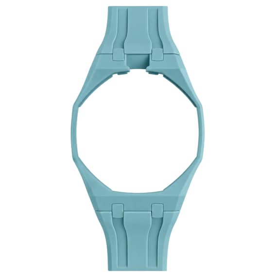 Ice Blue Case & Strap for AP X Swatch Royal Pop Blaue Acht