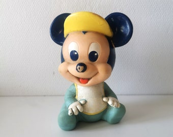 inzet Schuur kraan Mickey rubber toy - Etsy België