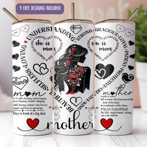 Mother’s Day Tumbler Wrap | Mom | Mum | Mama | Mothers day gift | best mom | 20oz Skinny Tumbler Design | Mama Floral Sublimation Wrap