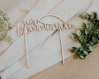 Cake Topper zur Kommunion