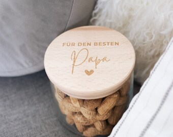 Vorratsglas ''Für den besten Papa''