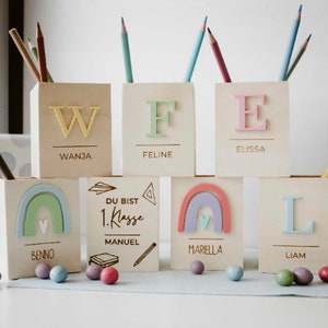 Personalized pen holder