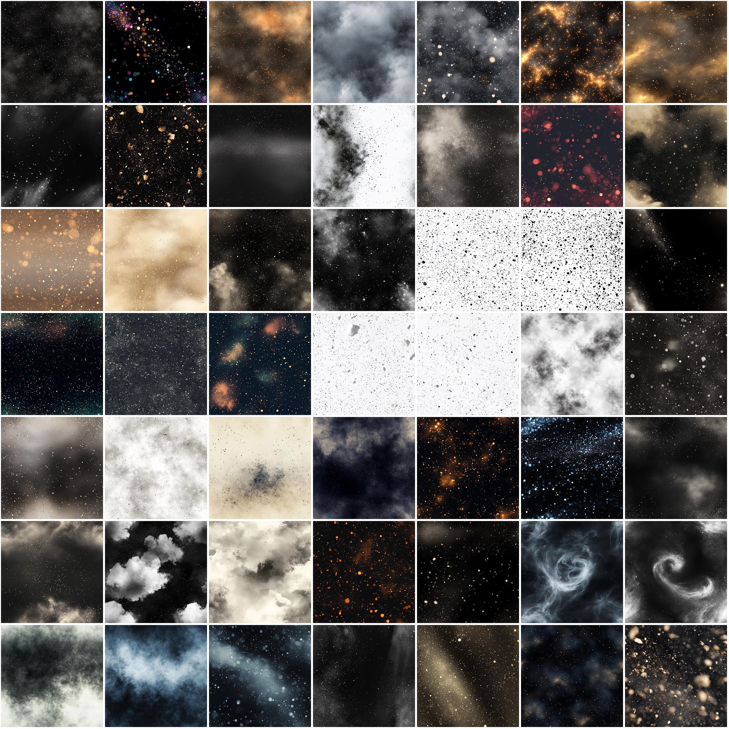 Dust Particles Texture Brushes for Procreate: 100+ Seamless Patterns ...