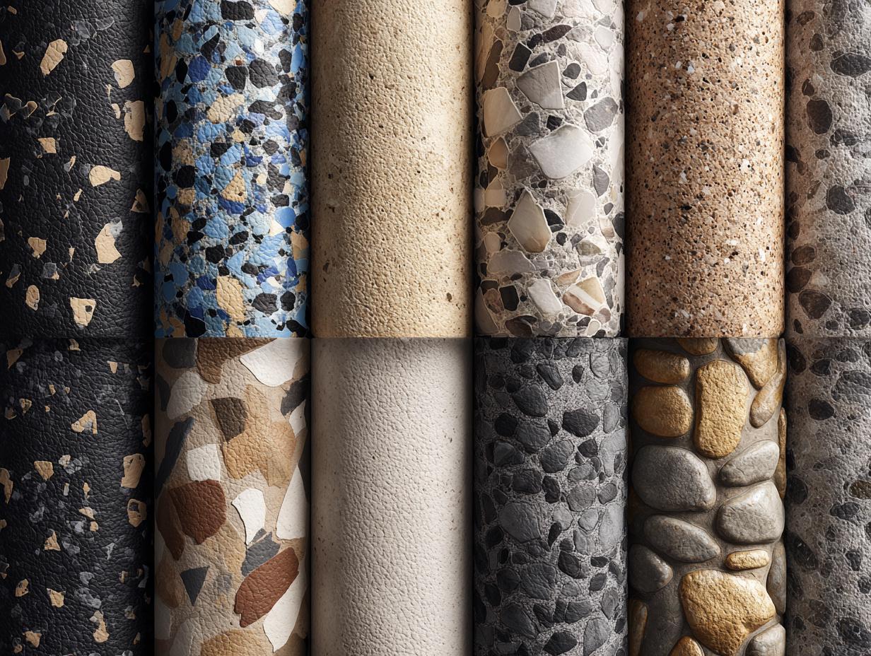 Pebble Grain Texture Procreate Brushes: Seamless Stone Patterns ...