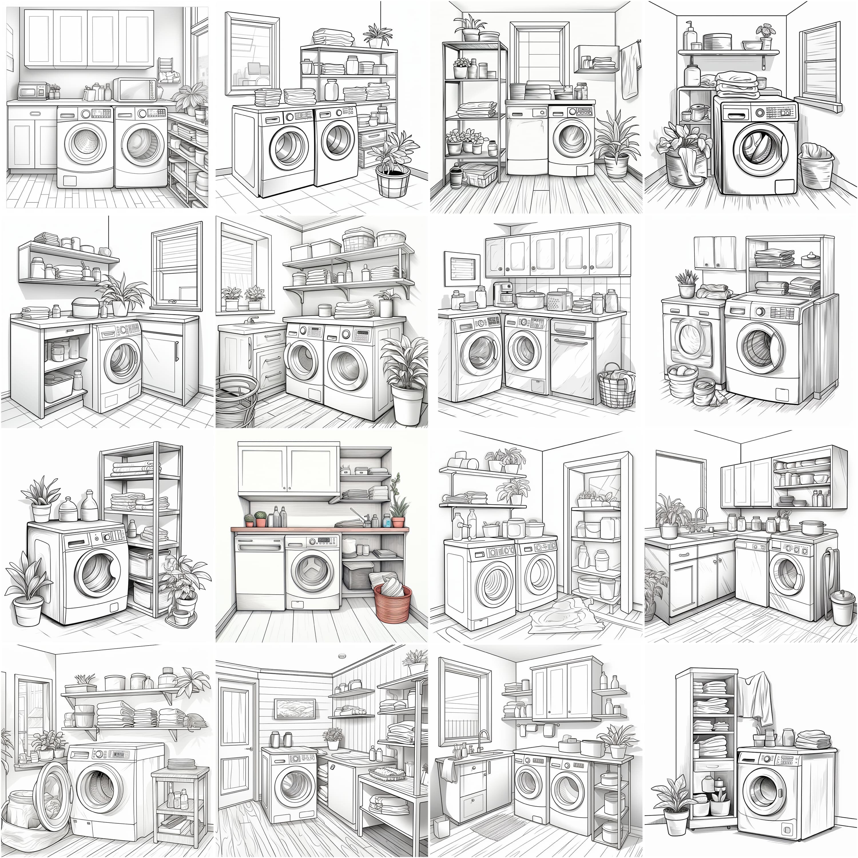 100 Procreate Laundry Room Stamps Laundry Room Guides - Etsy