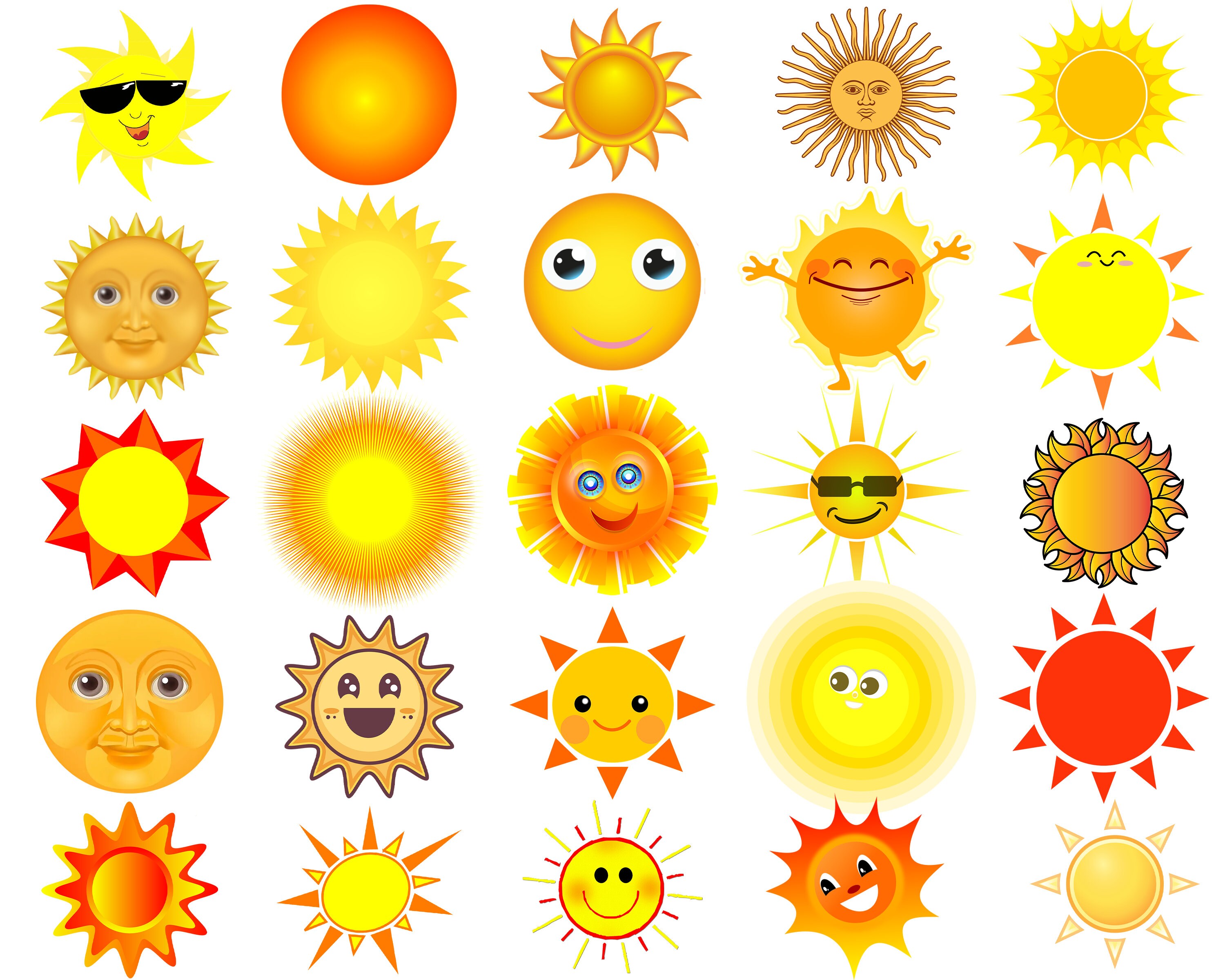 Libri Clipart Sun