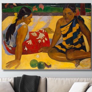 Paul Gauguin Papau Api Also Know As What News Paintings, Paul Gauguin Wall Art, Paul Gauguin Artwork, Paul Gauguin Exhibition Canvas Posters