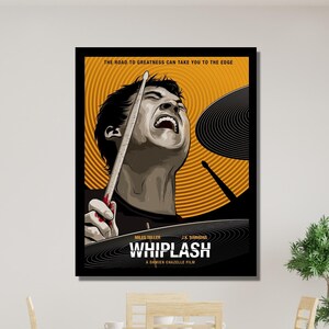 Whiplash Movie Poster Art, Whiplash Movie Canvas Art, Whiplash Movie Print Art, Whiplash Movie Wall Art, Whiplash Movie Painting Wall Decors