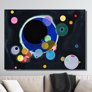 Wassily Kandinsky Painting, Wassily Kandinsky Poster Print, Wassily Kandinsky Canvas Wall Art, Wassily Kandinsky Artwork, Ready To Hang Art