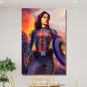 Stampa artistica su tela del film Agent Carter, stampa poster del film Agent Carter, tela artistica di Agent Carter, poster di Agent Carter, stampa artistica di Agent Carter