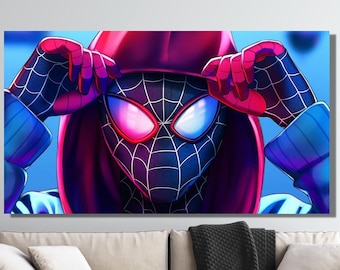Spiderman Movie Poster Art, Spiderman Movie Canvas Art, Spiderman Movie Print Art, Spiderman Movie Wall Art, Spiderman Canvas, Spiderman Art