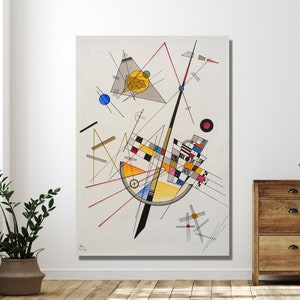 Wassily Kandinsky Canvas Wall Art, Wassily Kandinsky Paintings Art, Wassily Kandinsky Print, Wassily Kandinsky Artwork, Ready To Hang Art