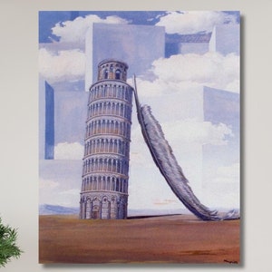 René Magritte Memória de uma Viagem Pintura Impressão, René Magritte Arte de Parede, René Magritte Exposição Impressão, René Magritte Arte Impressão Tela