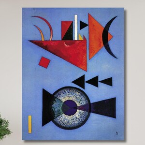 Wassily Kandinsky Oil Painting Artwork Print, Wassily Kandinsky Paintings Art, Wassily Kandinsky Poster, Wassily Kandinsky Canvas Wall Art