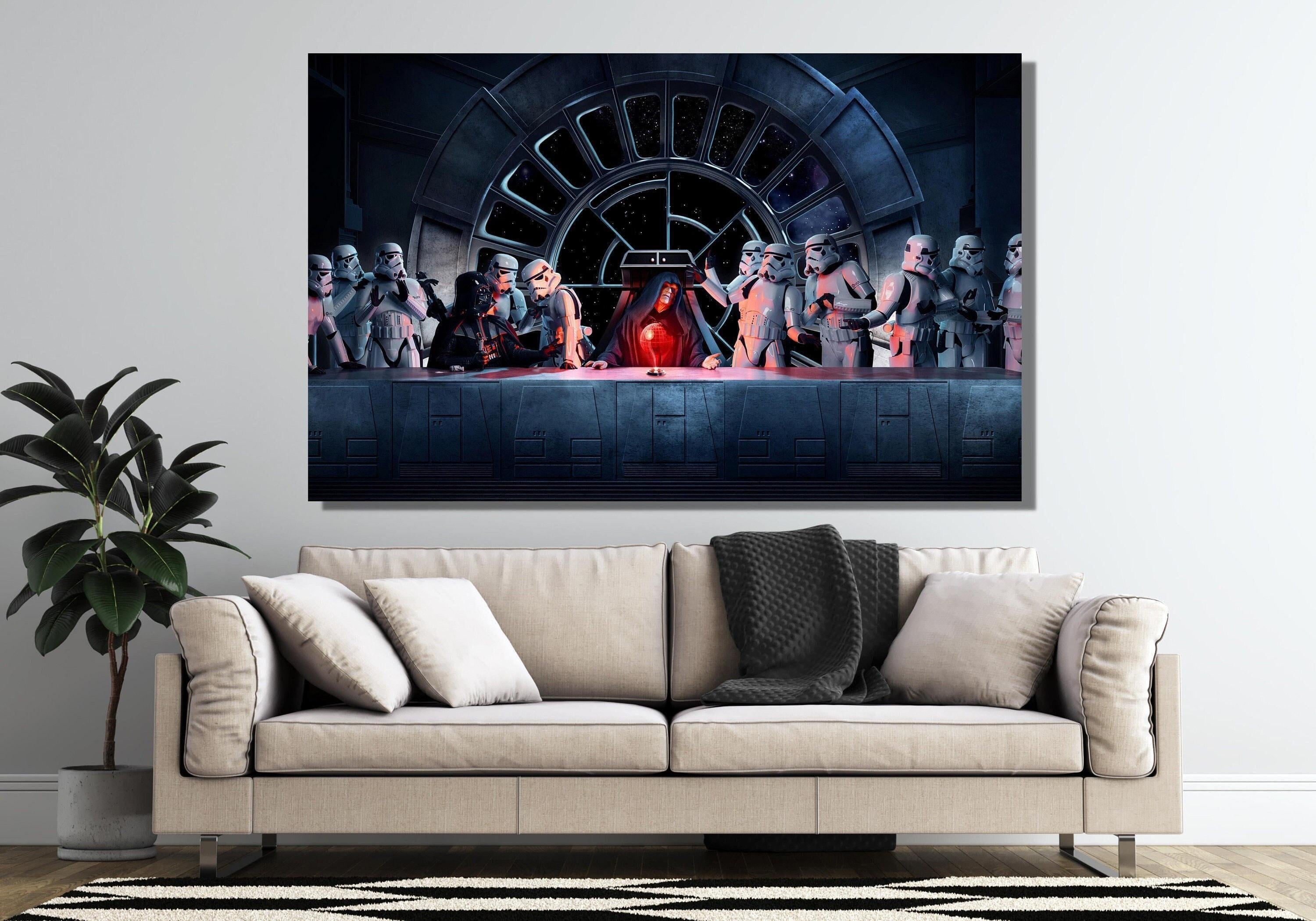 スター・ウォーズ オールスター ラスト・サパー キャンバス ウォール
