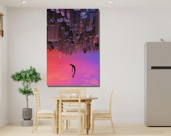 Spiderman-print, Spiderman-filmmuurdecoratie, Spiderman-filmposters, Spiderman-posterprint, Spiderman-filmposterprint, Spiderman-canvas