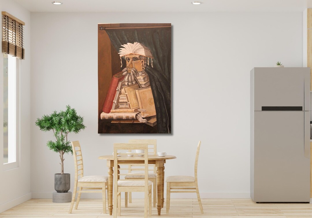 The Librarian by Giuseppe Arcimboldo Painting, Giuseppe Arcimboldo ...