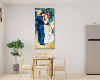 Pierre-Auguste Renoir: Poster „Tanzende Frauen“, Kunstdruck von 1880, Vintage-Poster mit Mädchenmotiv, Vintage-Wanddekoration
