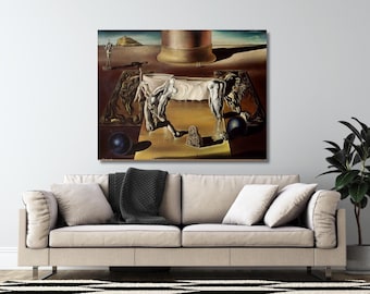 Salvador Dalí Pferdebilder als Kunstdruck, Salvador Dalí Uhrenposter, Salvador Dalí Poster, Salvador Dalí Poster, Surrealistischer Kunstdruck