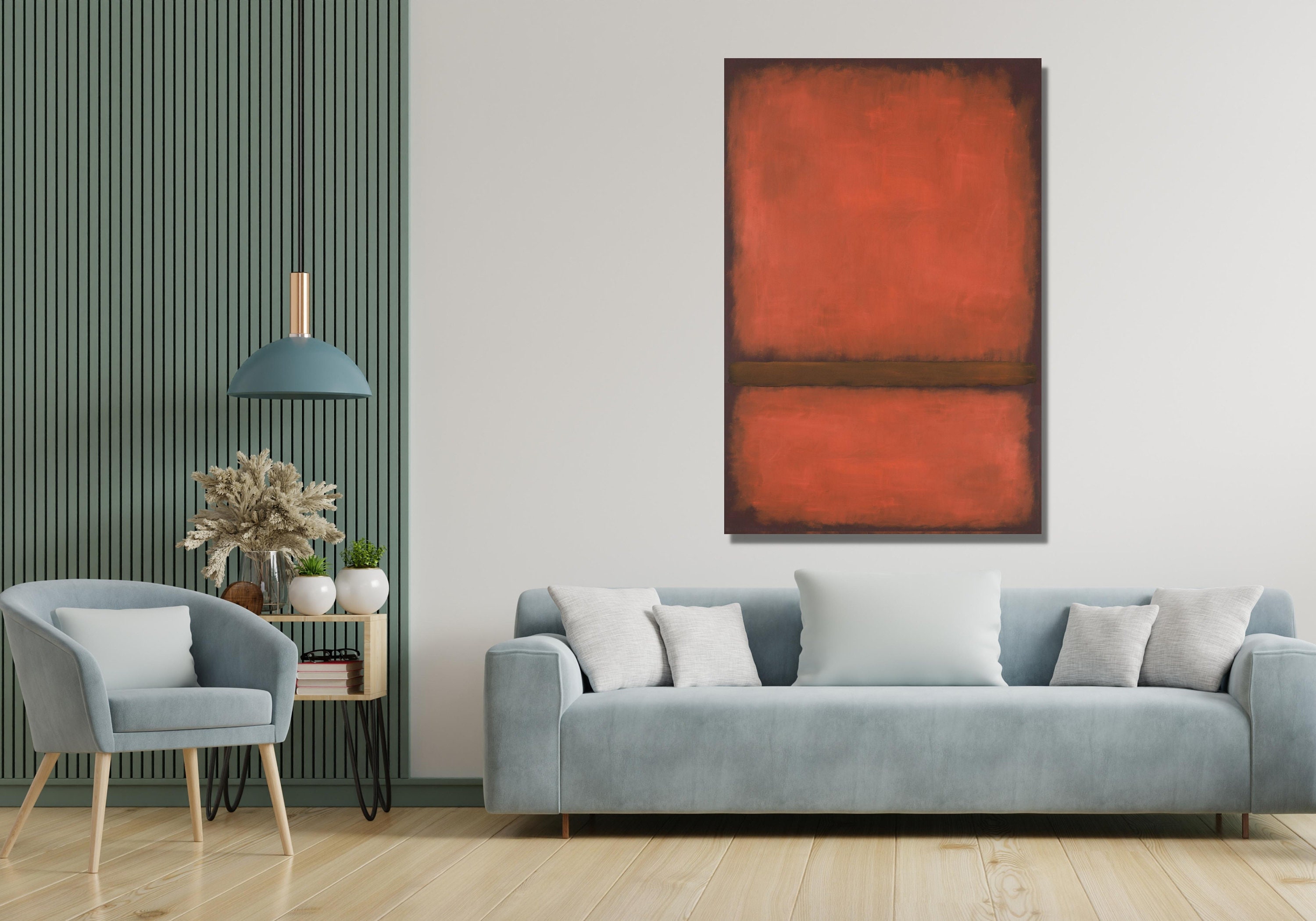 Mark Rothko Shades of Brown Print Wall Art , Mark Rothko Paintings ...