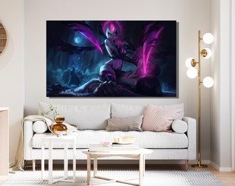Lol Evelynn ポスターアート、Lol Evelynn キャンバスアート、Lol
