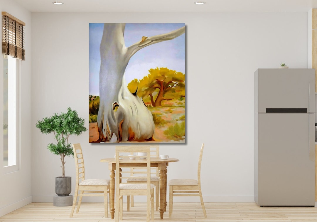 Georgia O'keeffe Tree Paintings Art, Georgia O'keefe Print, Georgia O ...