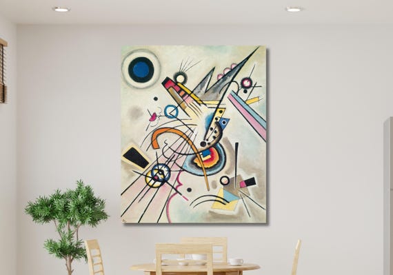 Wassily Kandinsky Diagonal 1923 Oil Painting, Wassily Kandinsky