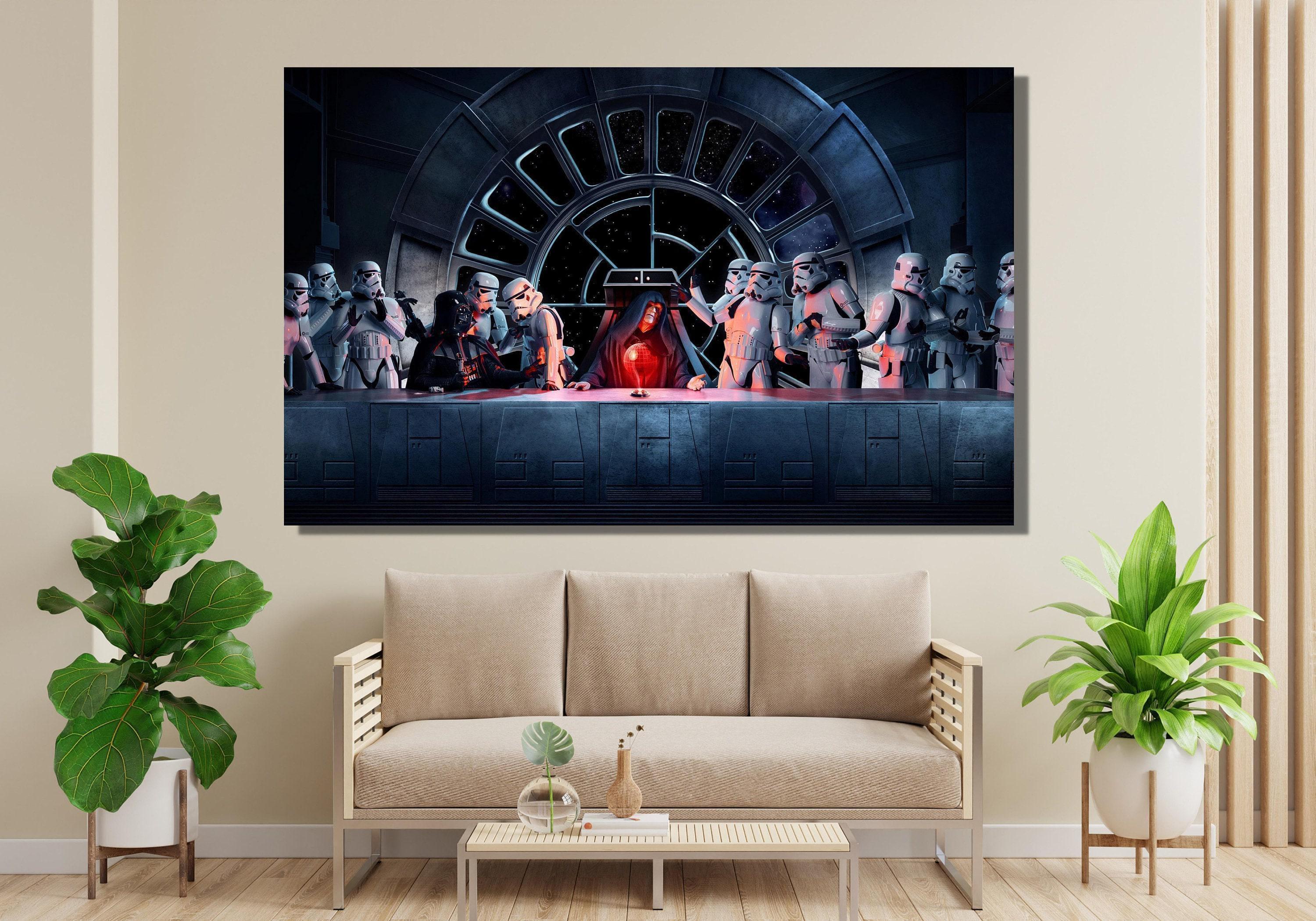 スター・ウォーズ オールスター ラスト・サパー キャンバス ウォール