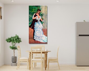Pierre-Auguste-Renoir-Poster, Pierre-Auguste-Renoir-Poster „Tanzende Frauen“, Kunstdruck von 1880, Vintage-Mädchenposter, Vintage-Wanddekoration