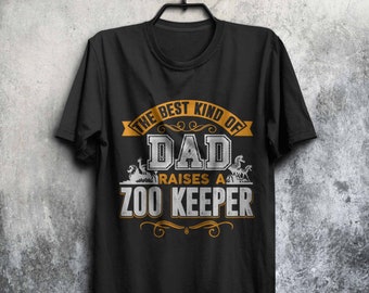 El mejor tipo de papá cría una camisa de guardián del zoológico