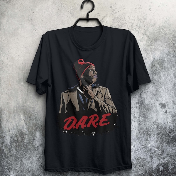 Dave Chappelle Tyrone Biggums D.A.R.E Parody T Shirt print Art T Shirt