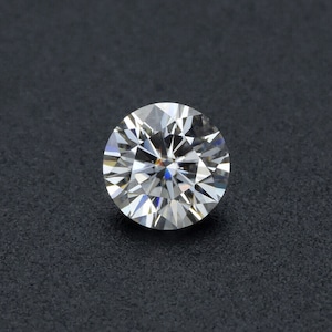 15 MM Round White D color VVS1 Loose Moissanite Gemstone with certificate GRA certificate