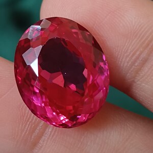 Superb 23 cts natural sapphire oval cut loose gemstone best quality stone use for making ring & jewelry