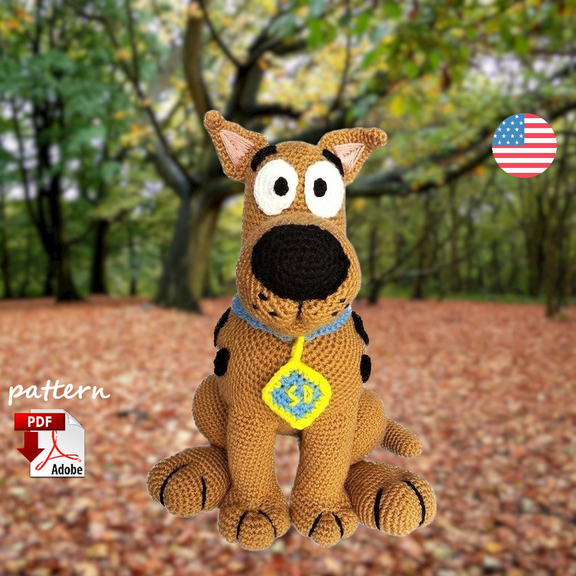 Crochet Pattern Scooby Doo PDF / Amigurumi Pattern / Handmade Etsy