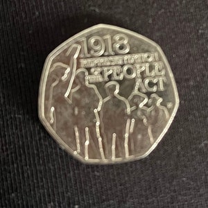 2018 50p Münze