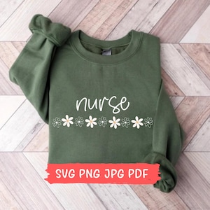 Daisy verpleegkundige png, verpleegkundige SVG, arbeid en bevalling png, NICU verpleegkundige png, neonatale ICU geregistreerde verpleegkundige, verpleegkundige T-shirt, verpleegoutfit