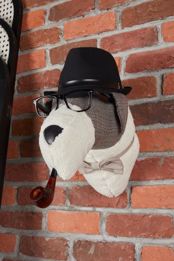 Dog Head Wall Decor Vintage Wall Decor Dog Wall Hanging Dog Etsy