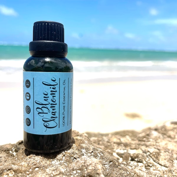 CLEARANCE | Blue Chamomile Essential Oil | 30 ML | 1 OZ | 100% Pure Essential Oils | Therapeutic Grade | Natural Essential Oils