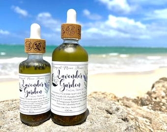 BLOWOUT SALE | Lavender Garden Facial Serum | Face Serum | Body Oil | Natural Ingredients | Cruelty-Free | Eco-Friendly | Non-Toxic