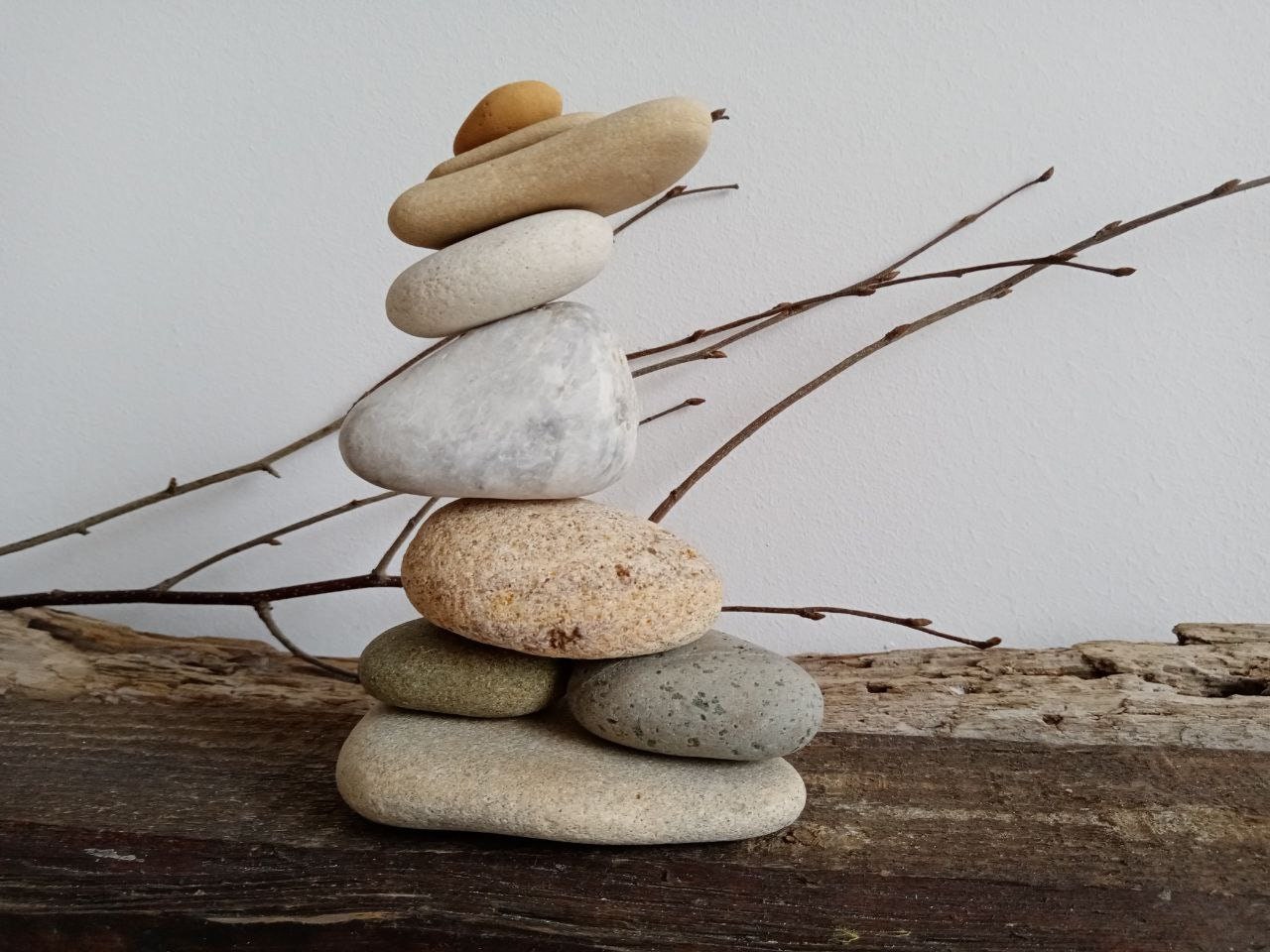Zen Rocks Gold And Red Zen Balancing Rocks