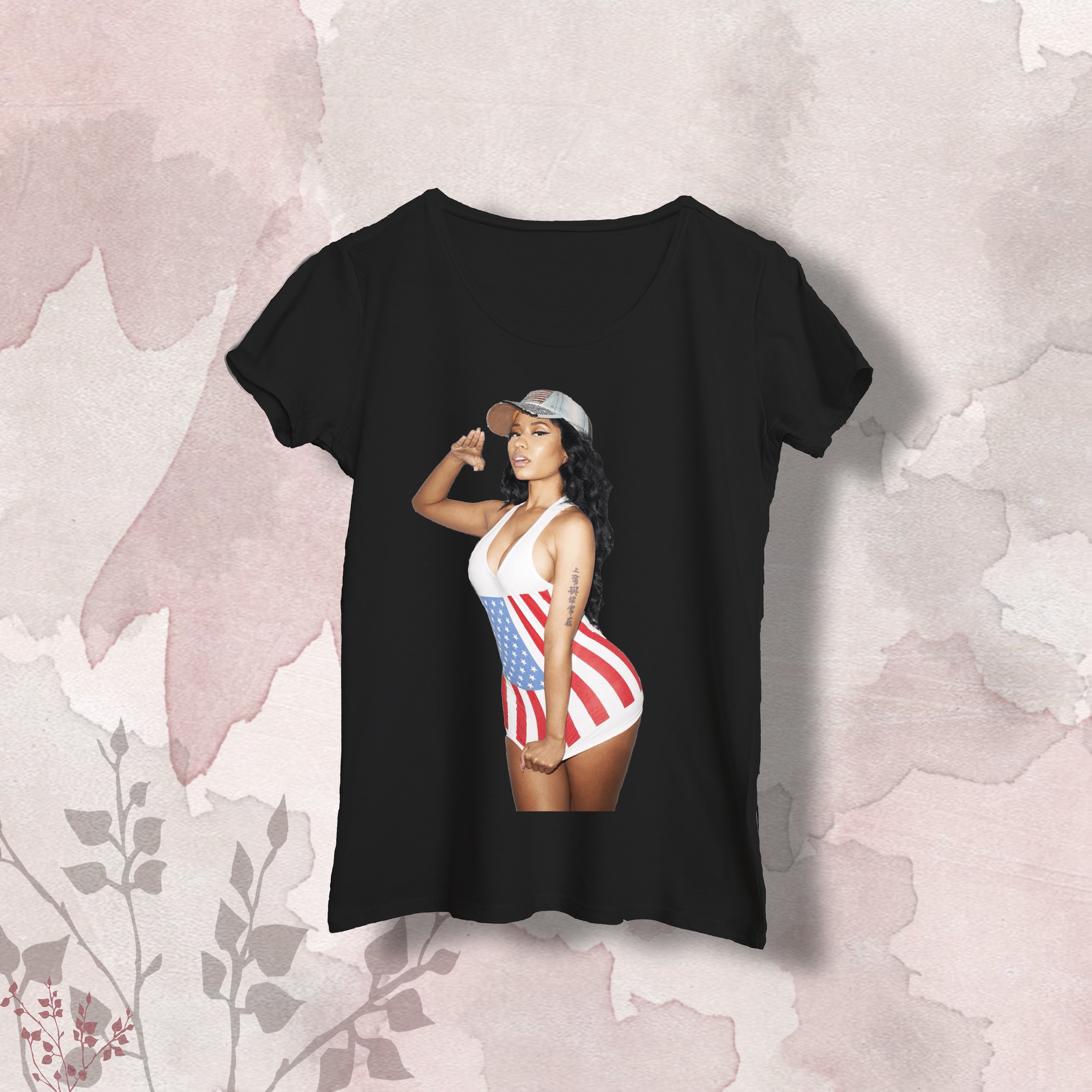 Discover Nicki Minaj Women and Men Shirt, vintage 90s style shirt